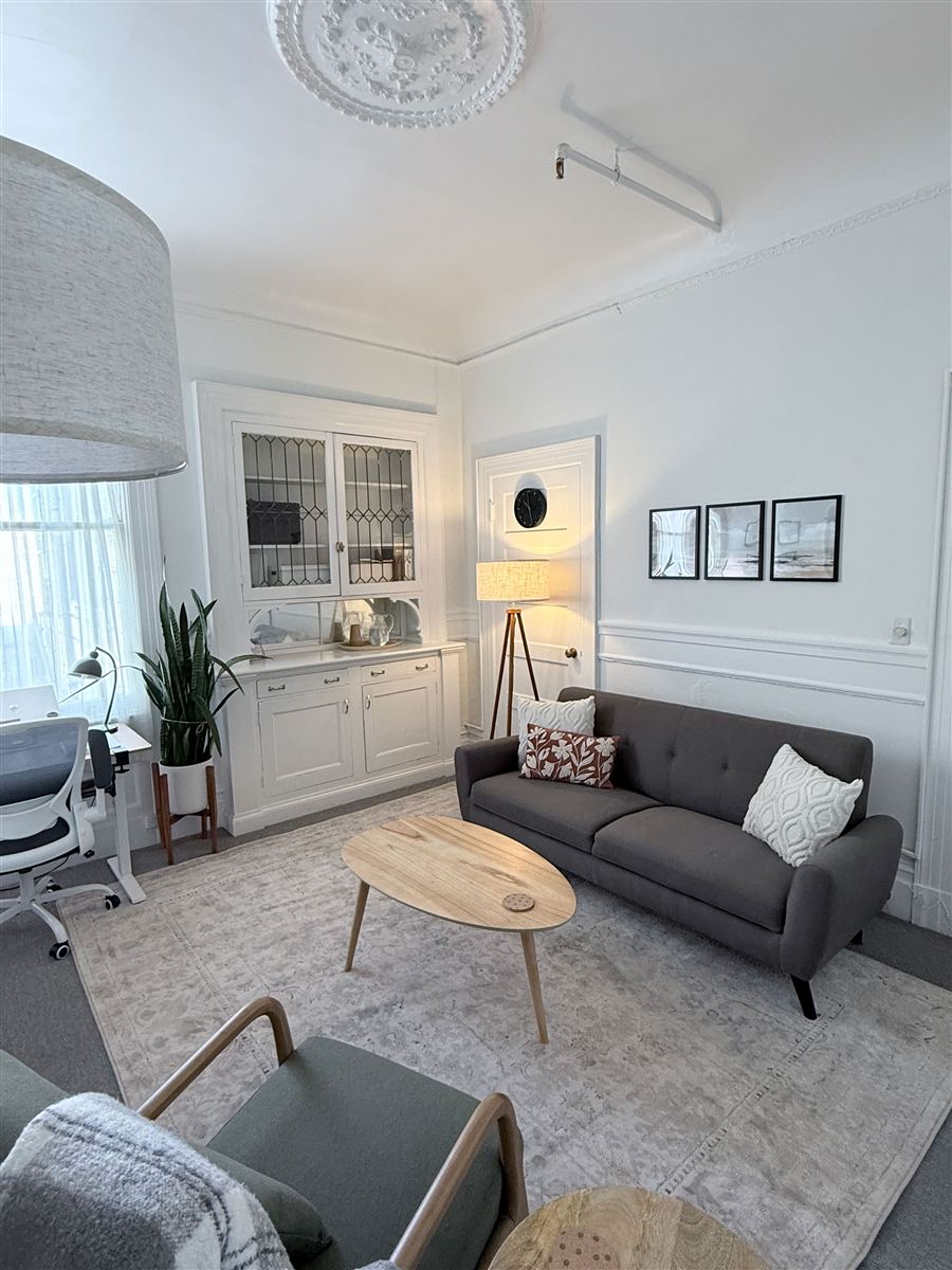 Office lounge with sofa